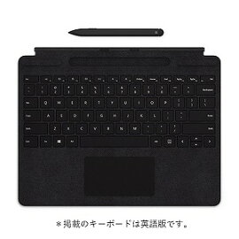 【楽天市場】★Microsoft / マイクロソフト スリムペン付き Surface Pro X Signature キーボード 日本語 QSW-00019 [ブラック]【送料無料】：ディー