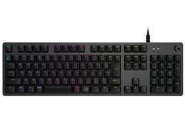 ロジクールG512 Carbon RGBメカニカルゲーミングキーボード リニア ロジクール キーボード G512 注文後の変更キャンセル返品 RGB Gaming 買取 ブラック Mechanical G512r-LN 送料無料 Keyboard Linear