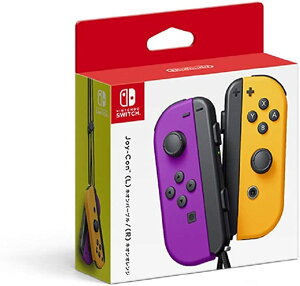 ��Nintendo / �C�V�� Joy-Con (L)/(R) HAC-A-JAQAA [�l�I���p�[�v��/�l�I���I�����W]�y�Q�[�����Ӌ@��z�y���������z