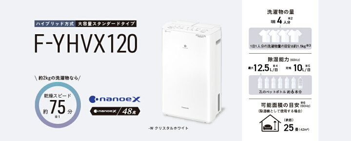 楽天市場】☆Panasonic / パナソニック ハイブリッド方式 衣類乾燥除湿 