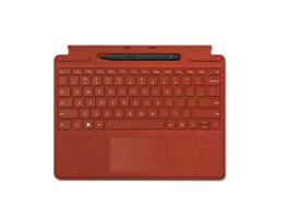 ★Microsoft / マイクロソフト スリムペン2付き Surface Pro Signature キーボード 日本語 8X8-00039 [ポピーレッド]【送料無料】