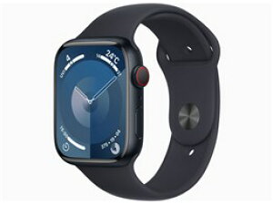 ���A�b�v�� / APPLE Apple Watch Series 9 GPS+Cellular���f�� 45mm MRMD3J/A [�~�b�h�i�C�g�X�|�[�c�o���h M/L]�y�X�}�[�g�E�H�b�`�E�E�F�A���u���[���z�y���������z