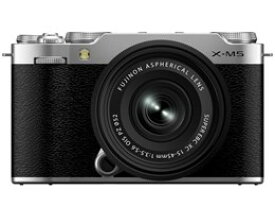 ★FUJIFILM / 富士フイルム FUJIFILM X-M5 XC15-45mmレンズキット [シルバー]【デジタル一眼カメラ】【送料無料】