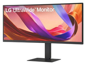 ��LG�G���N�g���j�N�X KVM�X�C�b�` USB Type-C�Ή� 34�C���`3440×1440 21:9�Ȗʌ^�E���g�����C�h���j�^�[ 34U650A-B [34�C���`]�yPC���j�^�[�E�t���f�B�X�v���C�z�y���������z