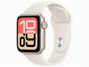 ���A�b�v�� / APPLE Apple Watch SE 3 GPS���f�� 40mm MEH54J/A [�X�^�[���C�g�X�|�[�c�o���h M/L]�y�X�}�[�g�E�H�b�`�E�E�F�A���u���[���z�y���������z