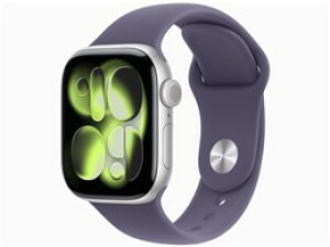 ���A�b�v�� / APPLE Apple Watch Series 11 GPS���f�� 42mm MEU64J/A [�V���o�[�E�p�[�v���t�H�O�X�|�[�c�o���h S/M]�y�X�}�[�g�E�H�b�`�E�E�F�A���u���[���z�y���������z
