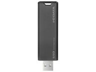 ★IODATA 外付けSSD SSPS-US1GR/Y [グレー×ブラック][容量：1000GB インターフェイス：USB3.2 Gen2 Type…