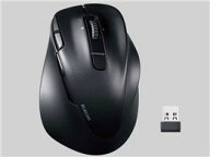 ★エレコム 静音 充電式 Bluetooth5.0マウス “EX-G” 8ボタン Mサイズ M-XGM50MBSKBK [ブラック]【マウ…