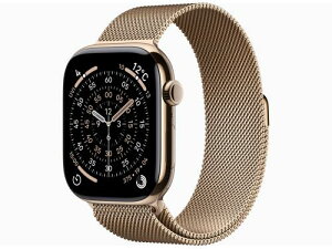 ���A�b�v�� Apple Watch Series 11 GPS+Cellular���f�� 46mm MFD84J/A [�S�[���h�`�^�j�E���P�[�X�E�S�[���h�~���l�[�[���[�v M/L]�y�X�}�[�g�E�H�b�`�E�E�F�A���u���[���z�y���������z