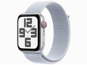 ���A�b�v�� / APPLE Apple Watch SE ��2���� GPS+Cellular���f�� 44mm MXGR3J/A [�V���o�[�E�u���[�N���E�h�X�|�[�c���[�v]�y�X�}�[�g�E�H�b�`�E�E�F�A���u���[���z�y���������z