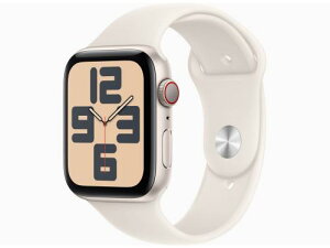 ���A�b�v�� / APPLE Apple Watch SE ��2���� GPS+Cellular���f�� 44mm MXGU3J/A [�X�^�[���C�g�X�|�[�c�o���h M/L]�y�X�}�[�g�E�H�b�`�E�E�F�A���u���[���z�y���������z
