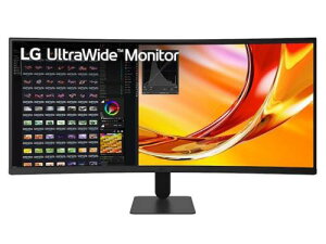 ��LG�G���N�g���j�N�X UWQHD 3440×1440 21:9�Ȗʌ^ VA�p�l�� �E���g�����C�h���j�^�[ 34U601B-B [34�C���`]�yPC���j�^�[�E�t���f�B�X�v���C�z�y���������z