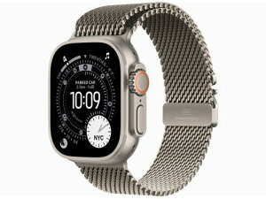 ���A�b�v�� / APPLE Apple Watch Ultra 3 GPS+Cellular���f�� 49mm MEWW4J/A [�i�`�������E�i�`�������`�^�j�E���~���l�[�[���[�v S]�y�X�}�[�g�E�H�b�`�E�E�F�A���u���[���z�y���������z