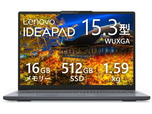 ��Lenovo IdeaPad Slim 3 Gen 10 83KA006TJP [���i�O���[] Ryzen 5 8640HS�E16GB�������[�E512GB SSD�E15.3�^WUXGA�EIPS�t���y���������z