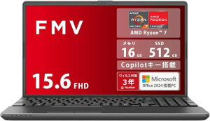 ��FMV �m�[�g�p�\�R�� WA1-L1 FMVWL1A175 (MS 365 Personal/Win 11/15.6�^/Ryzen 7/16GB/SSD 512GB/�X�[�p�[�}���`�h���C�u) �@�y���������z