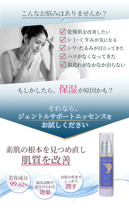 楽天市場】【ジェントルサポート エッセンス】 保湿美容液 35ml 導入 