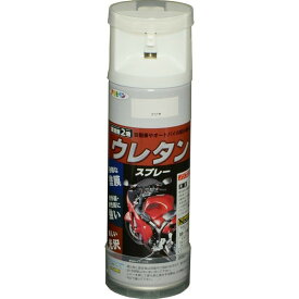 弱溶剤型2液 ウレタンスプレー 300ml クリヤ アサヒペン スプレー塗料