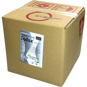 ヨウ素系 除ウイルス液 Iodox ヨドックス 業務用 10L 家庭化学 除ウイルス 99.9% ヨドックス 除菌 防カビ 消臭 消臭剤 非アルコール 除菌剤 非塩素系 除菌剤