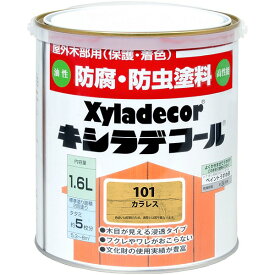 キシラデコール 1.6L カラレス 大阪ガスケミカル ペンキ 油性 塗料 防腐剤 木材 油性塗料 ウッドデッキ 塗料 外壁塗料 家庭用 防カビ 防虫