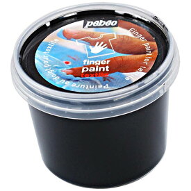 フィンガーペイント 布用 100ml ブラック pebeo ペベオジャポン finger paint textile Peinture au doigt pour textile