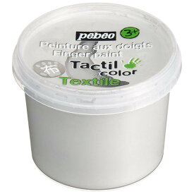 フィンガーペイント 布用 100ml シルバー pebeo ペベオジャポン finger paint textile Peinture au doigt pour textile