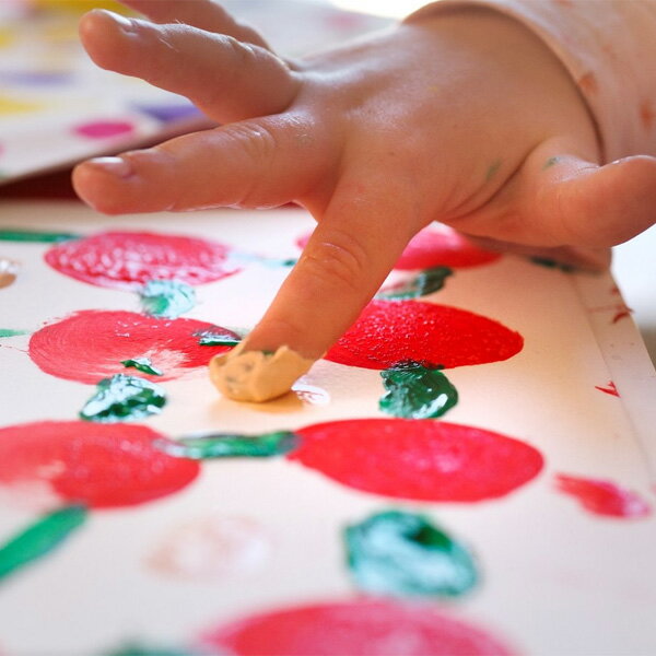 【楽天市場】Peinture aux doigts Finger paint Tactil color フィンガーペイント 紙用 80ml