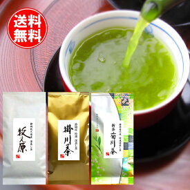 2023年度 たっぷり300g静岡茶 産地別 深蒸し茶飲み比べセット 代引きお時間指定不可