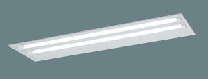 【法人様限定】パナソニック XFL329BT LT9 直管LEDランプベースライト 埋込型 40形(ランプ別売) 連続調光 下面開放型 Hf32形×2灯相当