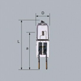OSRAM J12V20W-AXS　ミニハロゲンランプ≪HALOSTARSTARLITE≫12V20WG4口金　J12V20WAXS [ J12V20WAXS ]
