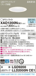 �y�@�l�l����z�p�i�\�j�b�N XAD1200NCE1 LED�_�E�����C�g ��^8H ���C��SB ��������125 �����F �g�U �yLGD9200 + LLD2000N CE1�z