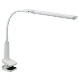 オーム電機 LEDデスクランプ クランプ ホワイト LTC-LS36-W 品番 07-8616
