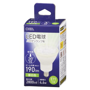 OHM LED�@�n���@E11�@4�D6W�@N�@20 LDR5N-M-E11 5 [�i��]06-4725