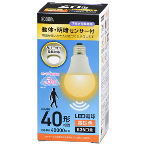 OHM LED���́@E26�@4�D4W�@�d���F LDA4L-G-MW [�i��]06-5581