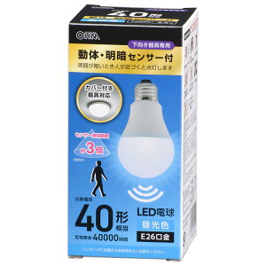 OHM LED���́@E26�@4�D4W�@�����F LDA4D-G-MW [�i��]06-5582