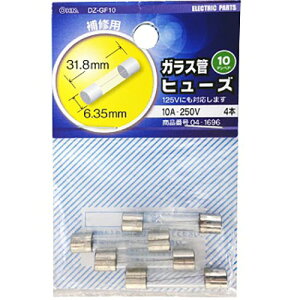 I[d@@DZ-GF10@KXǃq[Y 10A-250V 4{ [i]04-1696y[ցE`OXւɂĔz
