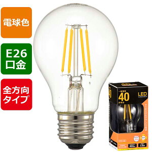 �I�[���d�@LDA4L C6LED�d�� �t�B�������g E26 40W���� [�i��]06-3462LDA4LC6