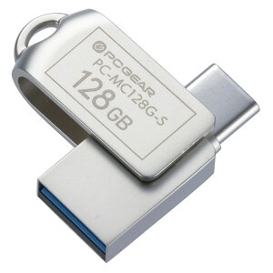 I[d@@PC-MC128G-S@PCGEAR_USB[ 128GB TypeCTypeAΉ [i]01-0065