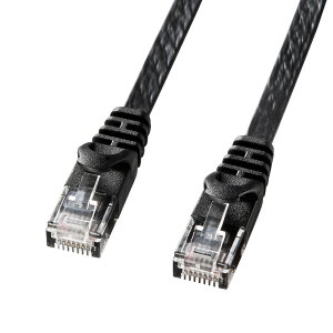 �T�����T�v���C �J�e�S��6�t���b�gLAN�P�[�u�� LA-FL6-15BK