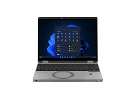 ノートパソコン パナソニック QRシリーズ Windows 11 Pro Let's note 12.4型 高性能2in1モバイルPC 画面タッチで作業も快適 Office非搭載 CF-QR4ADTCR