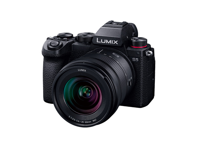 デジタルカメラ パナソニック LUMIX Sシリーズ 高画質 高機能 高品位な静止画画質 多彩な動画性能 小型 軽量ボディ 付属レンズあり フルサイズミラーレス デジタル一眼カメラ レンズキット DC-S5-K：ｅでんでん店