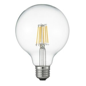 LED�d�� �Ɩ� ���U���R�[�|���[�V���� YAZAWA E26���� 60�`���� �d���F���� �m�X�^���W�b�N�ȕ��͋C LDG6LG95C �t�B�������gLED 60W G95 �{�[���` E26 CL