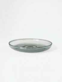 皿 プレート ガラス製品 おしゃれ かわいい アクシス AXCIS デザート皿 直径約14cm 丸皿 Skøn スコン プレート グレー HS3074