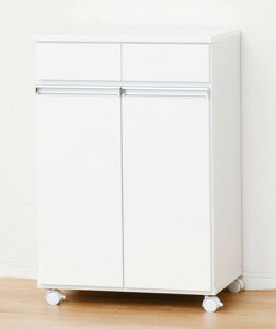 ダストボックス ゴミ箱 キッチン収納 ごみ箱 2分別 分別 台所用 完成品 シンプル ホワイト 作業台 収納 ゴミが見えない 蓋付き ゴミ箱 家具調 スタイリッシュなゴミ箱 キッチン