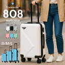 スーツケース S/M/Lサイズ キャリーケース 軽量 頑丈 ABS 360度回転ダブルキャスター 旅行用 出張 修学旅行 ビジネス向け キャリーバッグ Transporter 【808】