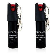 2個セット 護身用道具 催涙スプレー 熊スプレー 護身用スプレー 小型 20ml×2 20秒連続噴射 熊よけスプレ…
