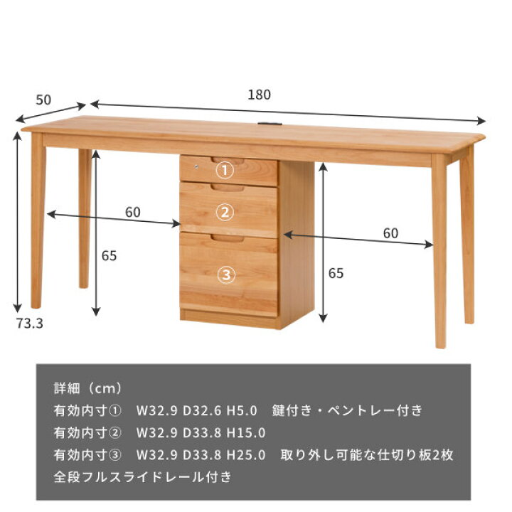 楽天市場】【7/20限定！ポイント5倍！】 幅180 2人用 学習机 学習 