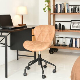 オフィスチェア デスクチェア 事務椅子 pcチェア 椅子 チェア チェアー いす イス ヴィンテージ風 ガス圧式 昇降 大人 高さ調節 合皮 キャスター フェイクレザー TREVO CHAIR BE (GA)
