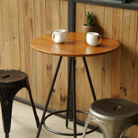 サイドテーブル コーヒーテーブル ソファテーブル カフェテーブル ミニテーブル テーブル 丸 壁際 壁 木 スチール カフェ風 インダストリアル LUAR MULTI TABLE BR