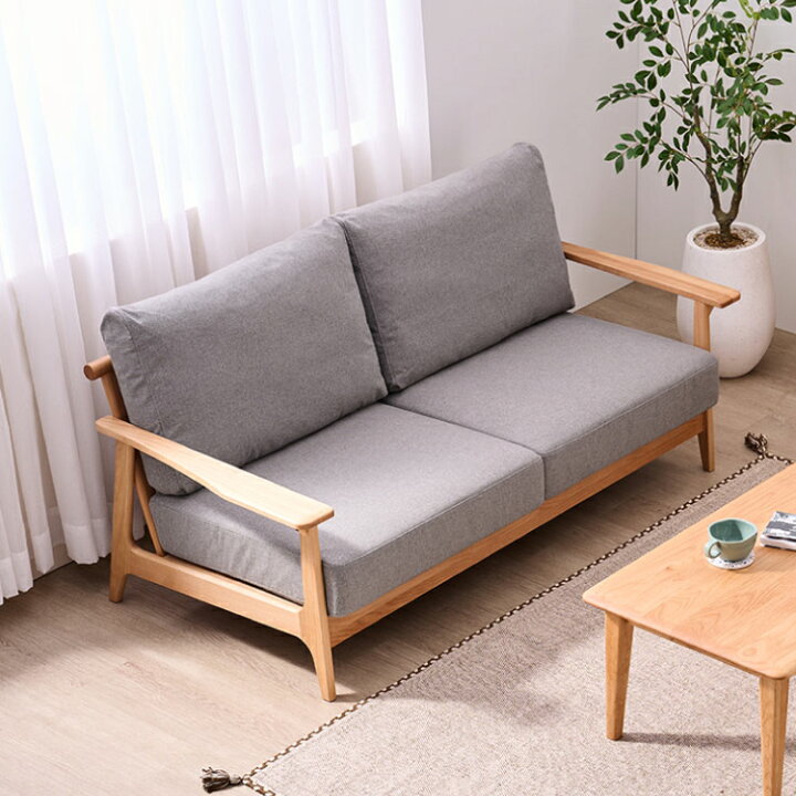 楽天市場】【4/15限定！クーポン利用で5%OFF！】2人掛け ソファ 