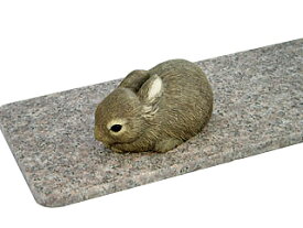 ひんやりクールペットマット（ペットベッド）　20cm×40cm　桜色系御影石磨き仕上げ